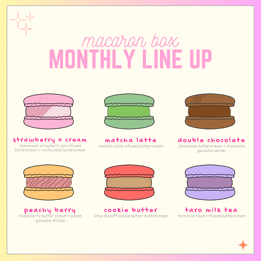 February Macarons Box